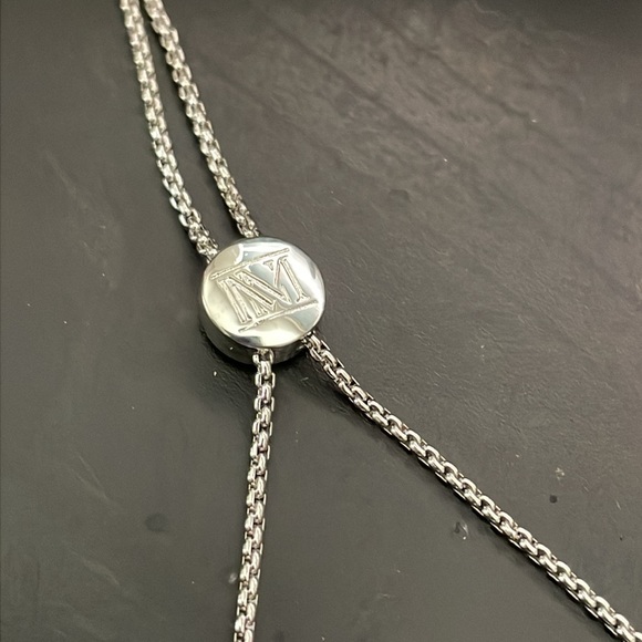 Ninamaid White Gold Plated Infinity Bracelet - Picture 3 of 6